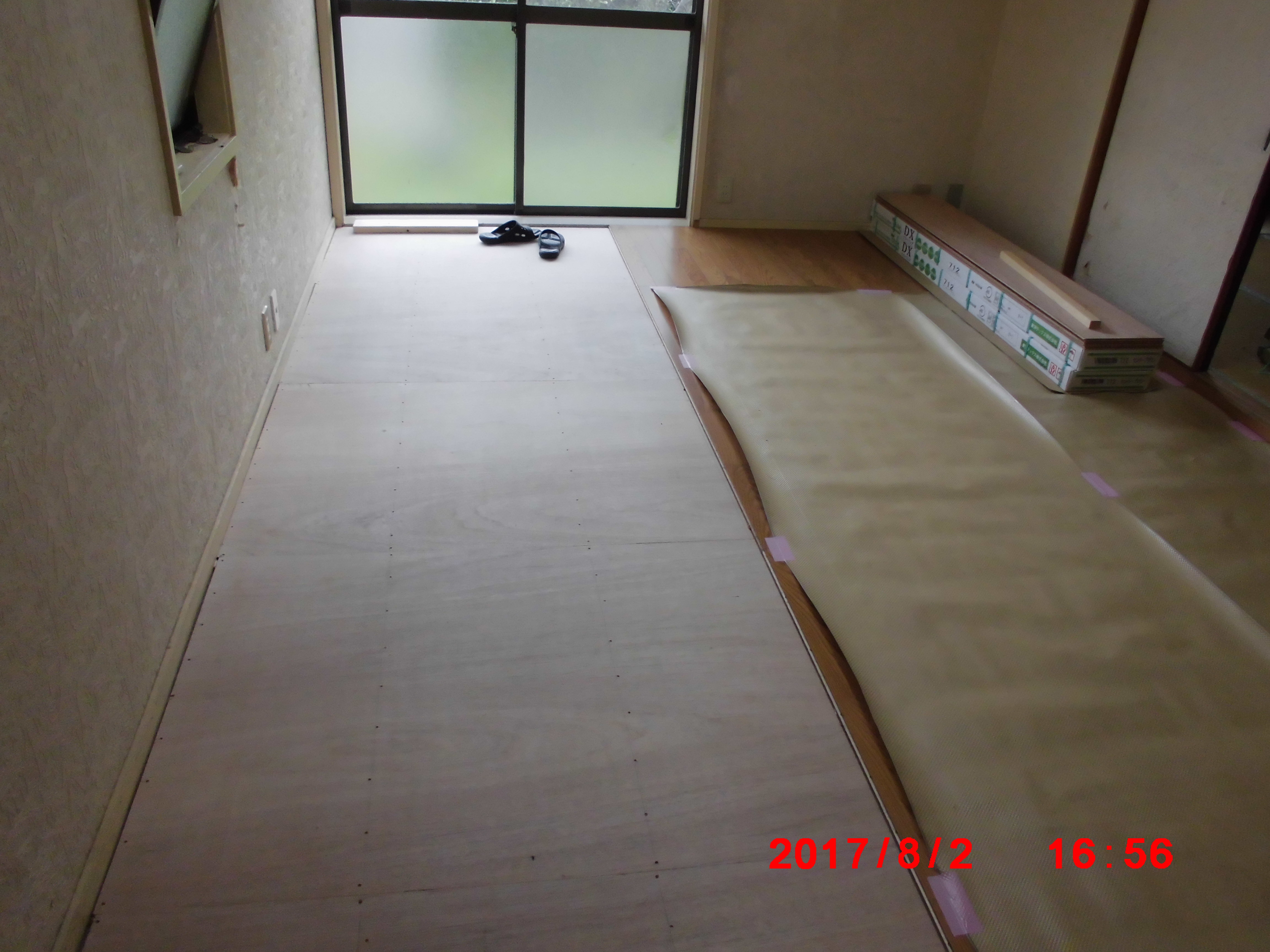 中村ワークス現在進行中施工写真