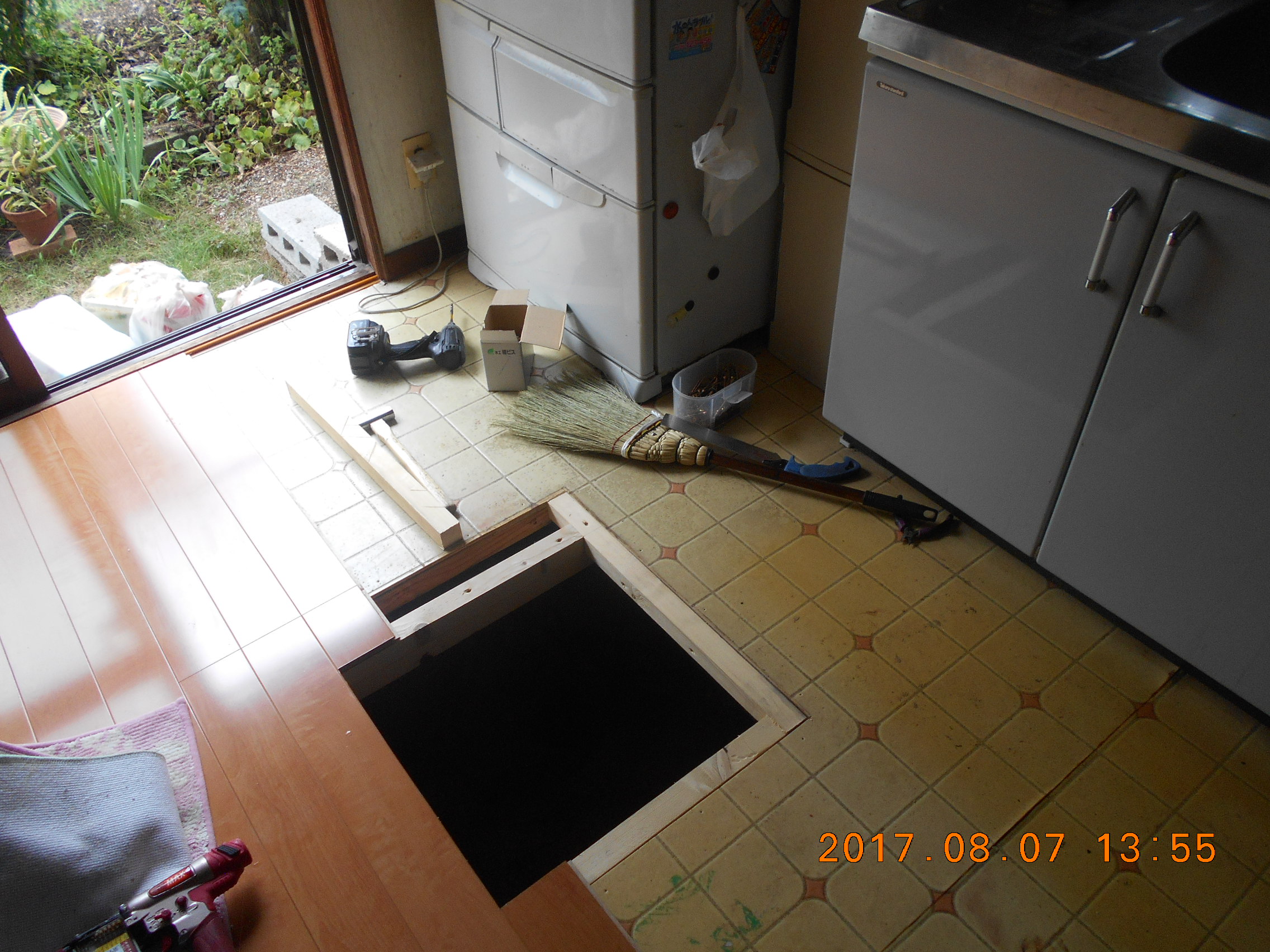 中村ワークス現在進行中施工写真