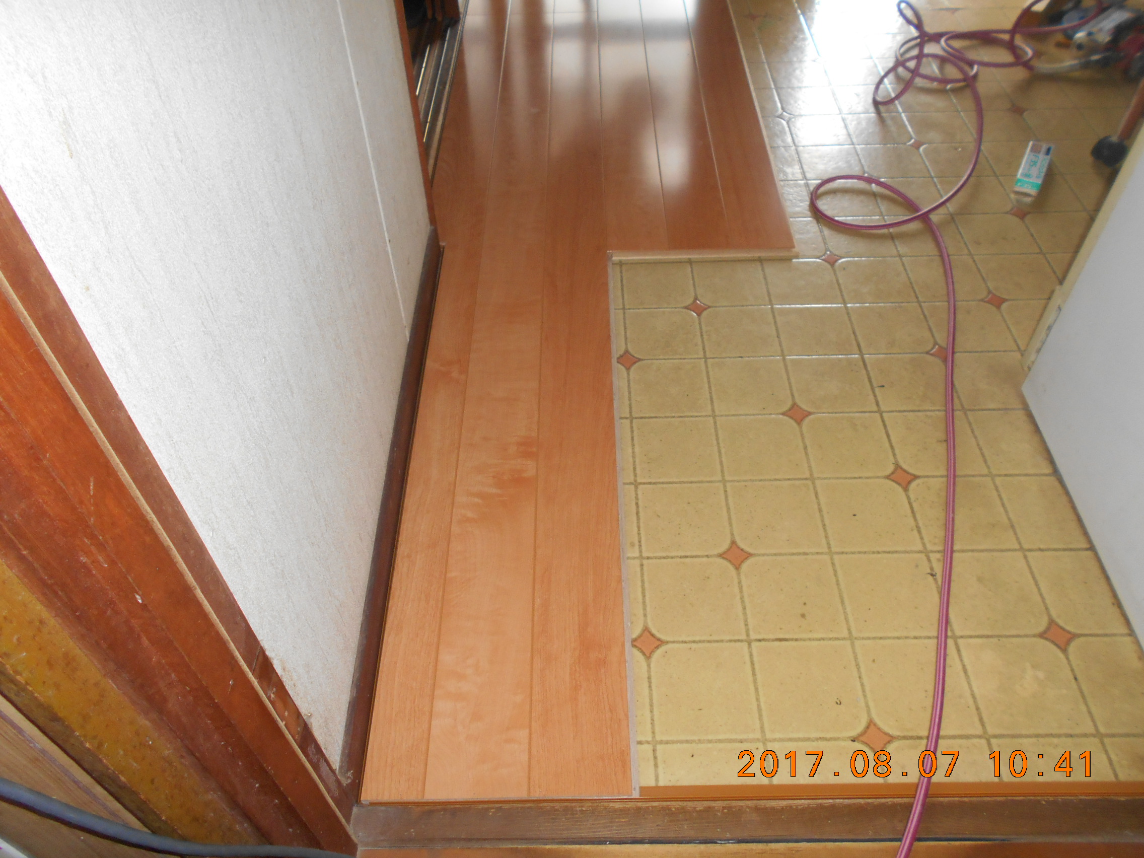 中村ワークス現在進行中施工写真