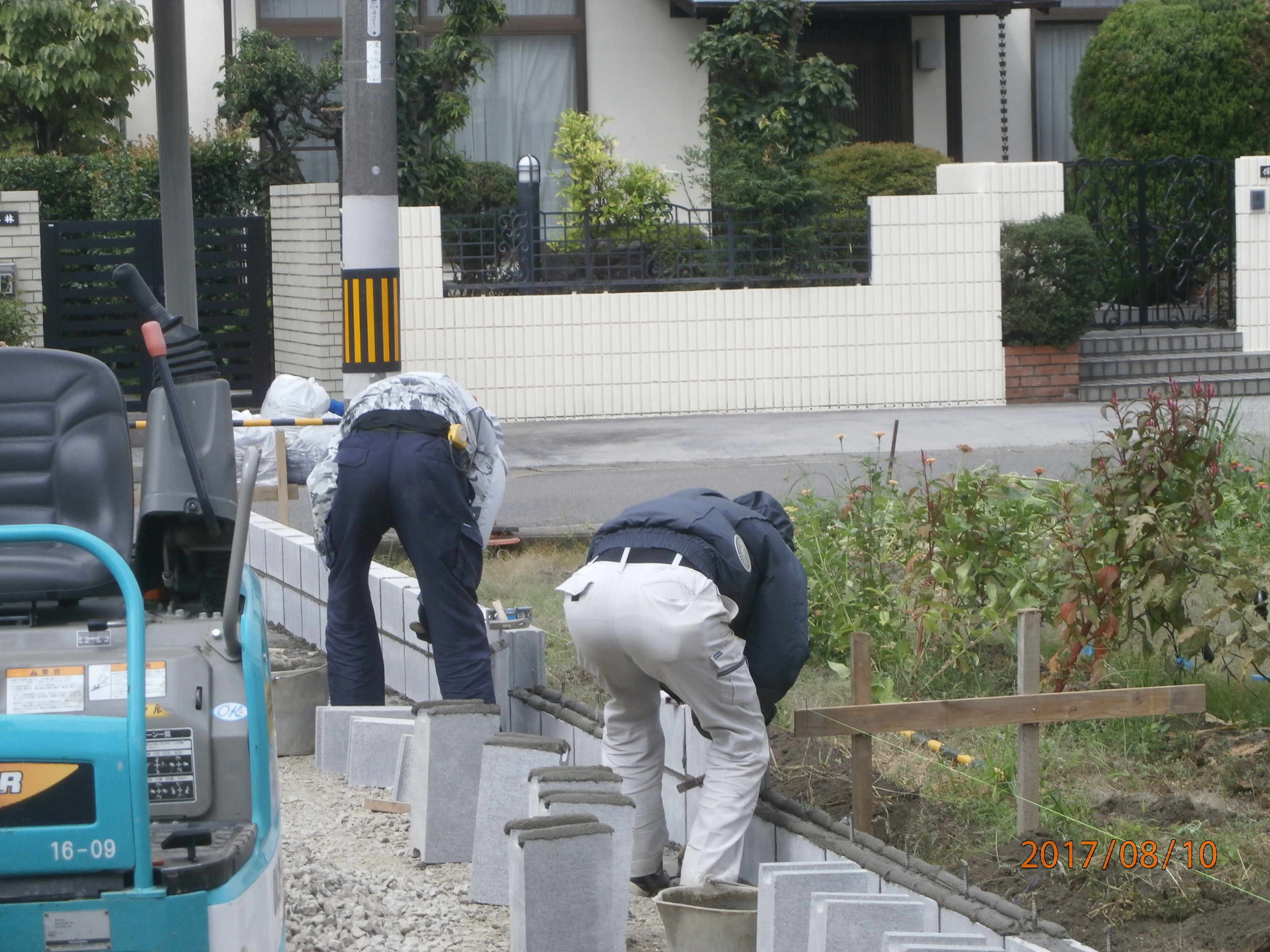 中村ワークス現在進行中施工写真