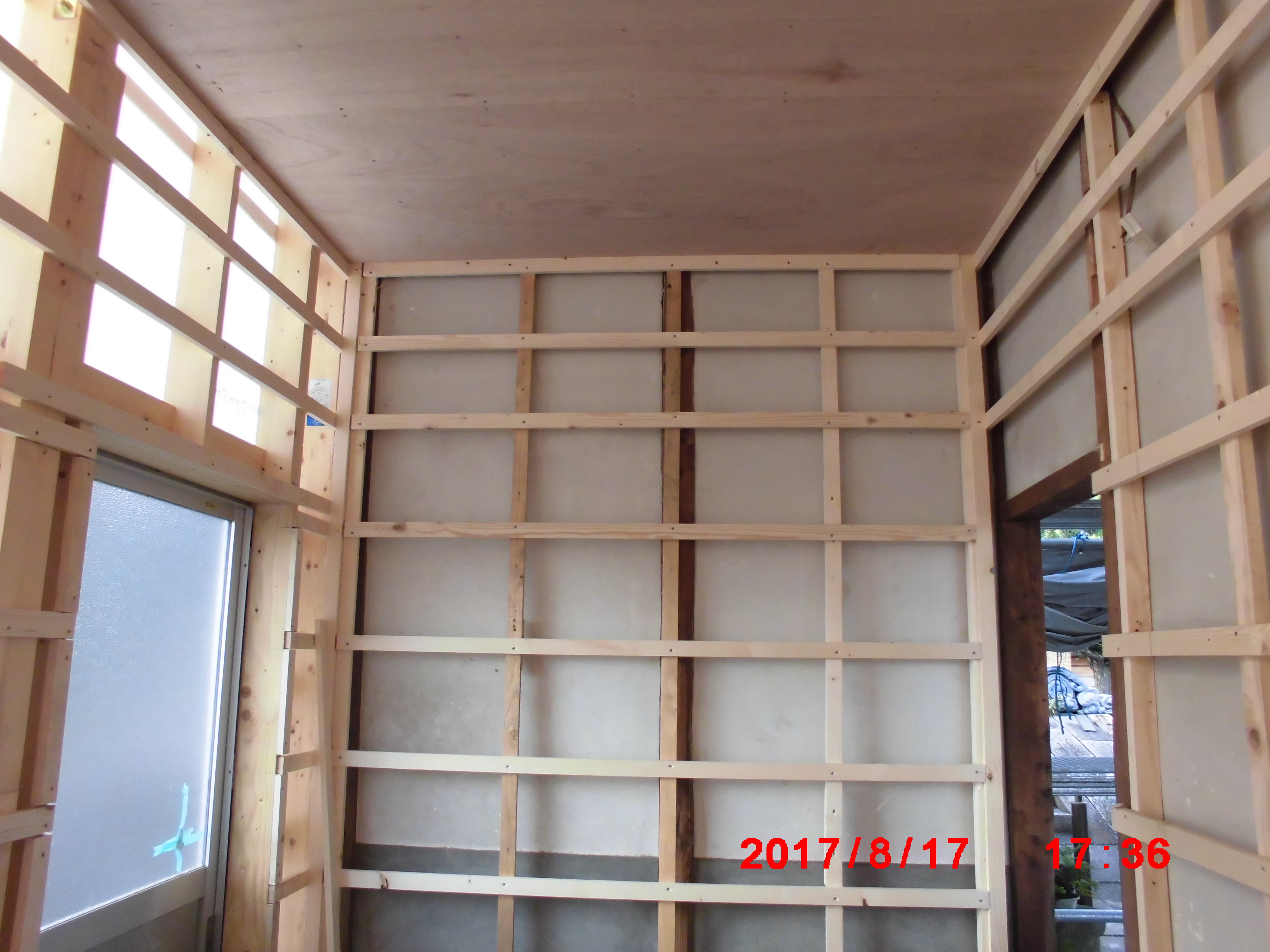 中村ワークス現在進行中施工写真