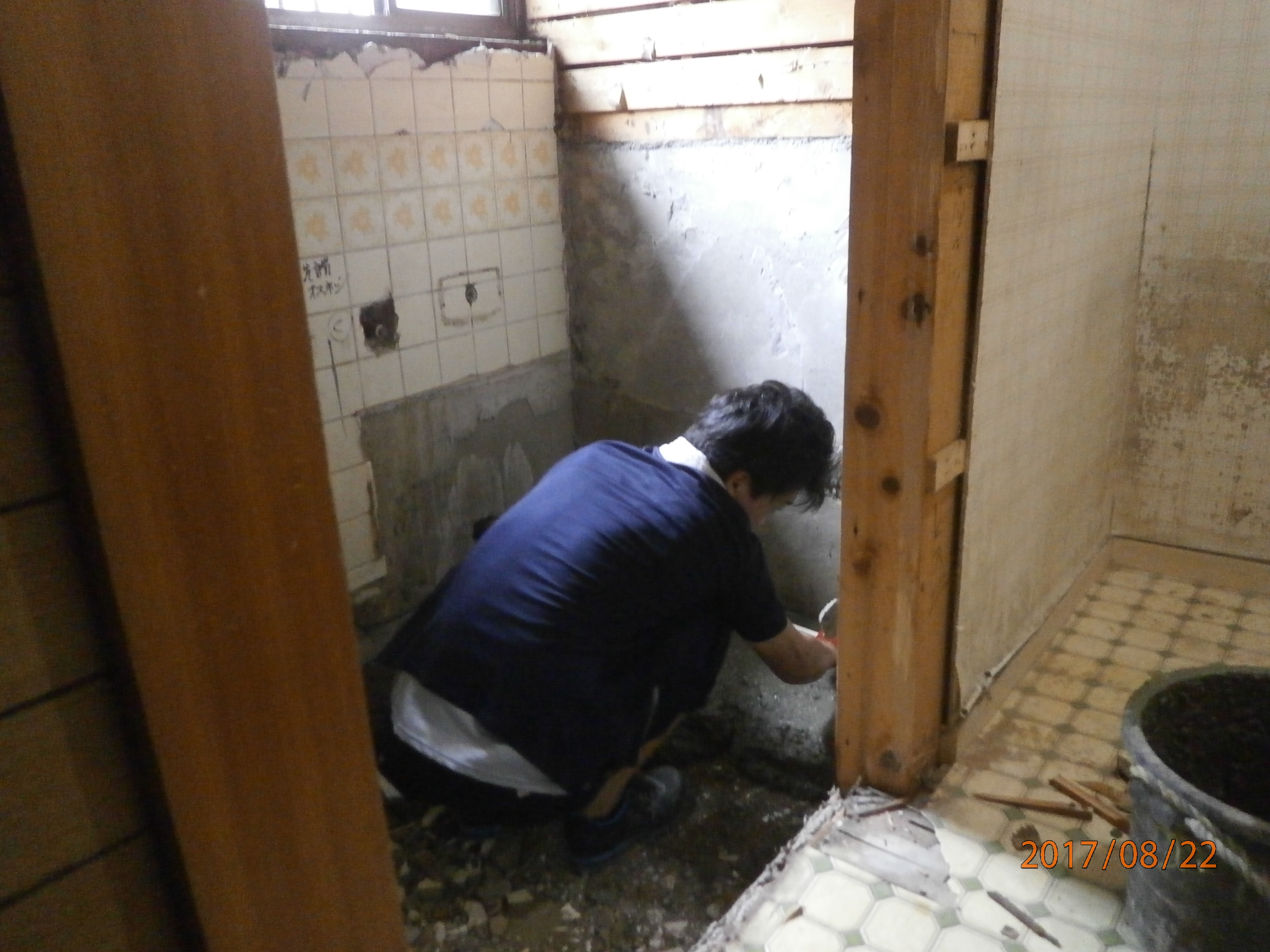 中村ワークス現在進行中施工写真