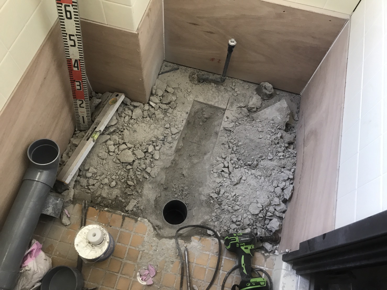 中村ワークス現在進行中施工写真