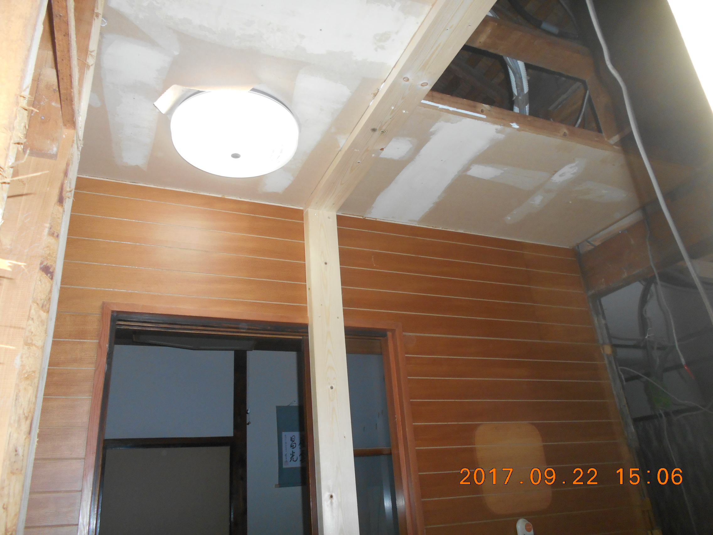 中村ワークス現在進行中施工写真