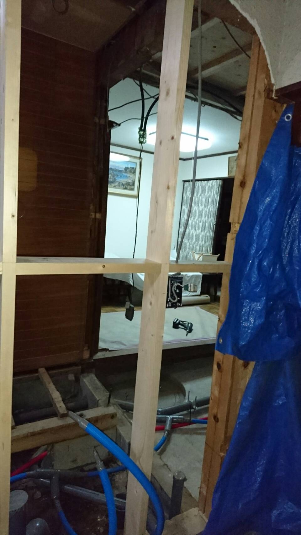 中村ワークス現在進行中施工写真