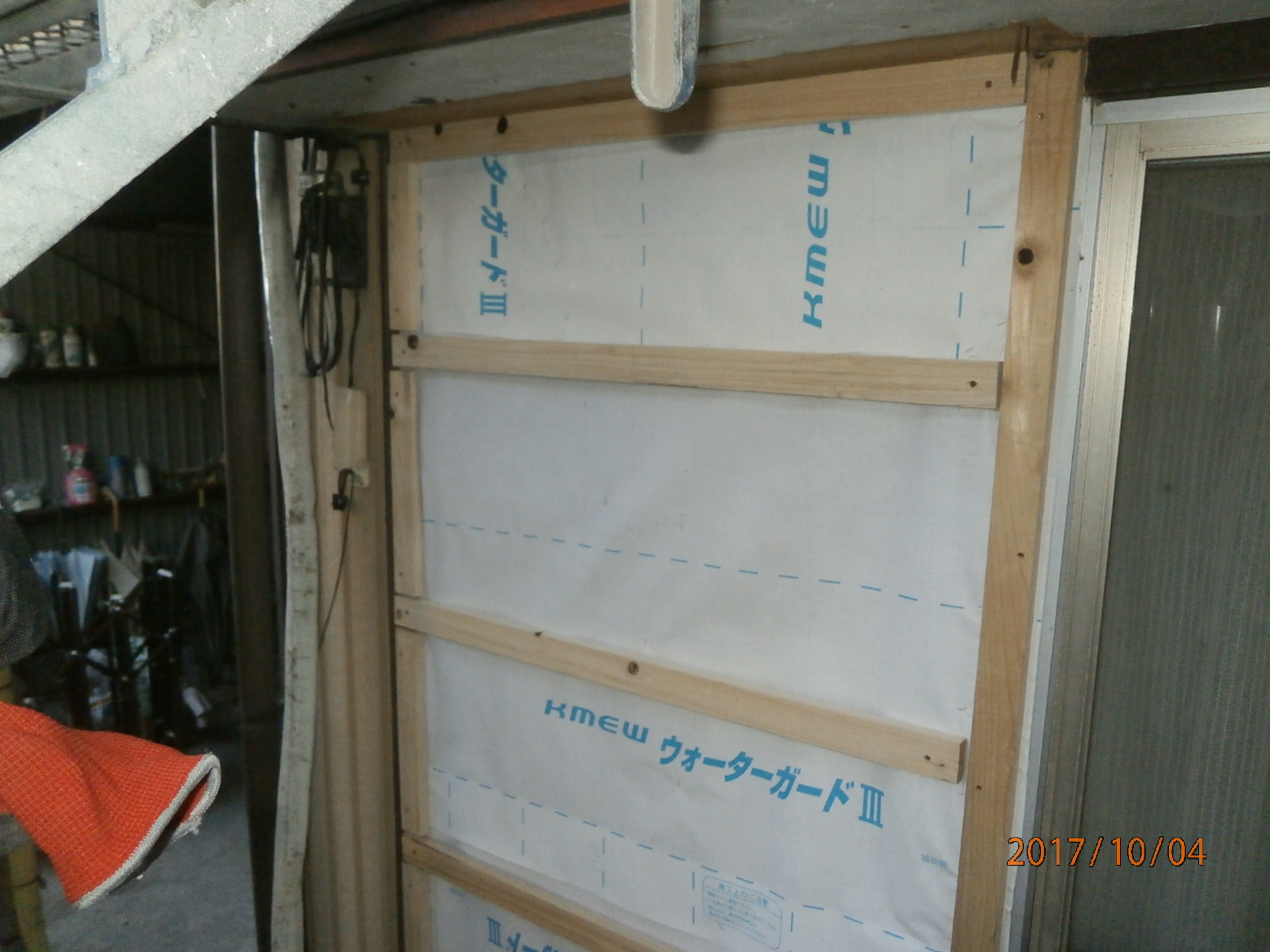 中村ワークス現在進行中施工写真
