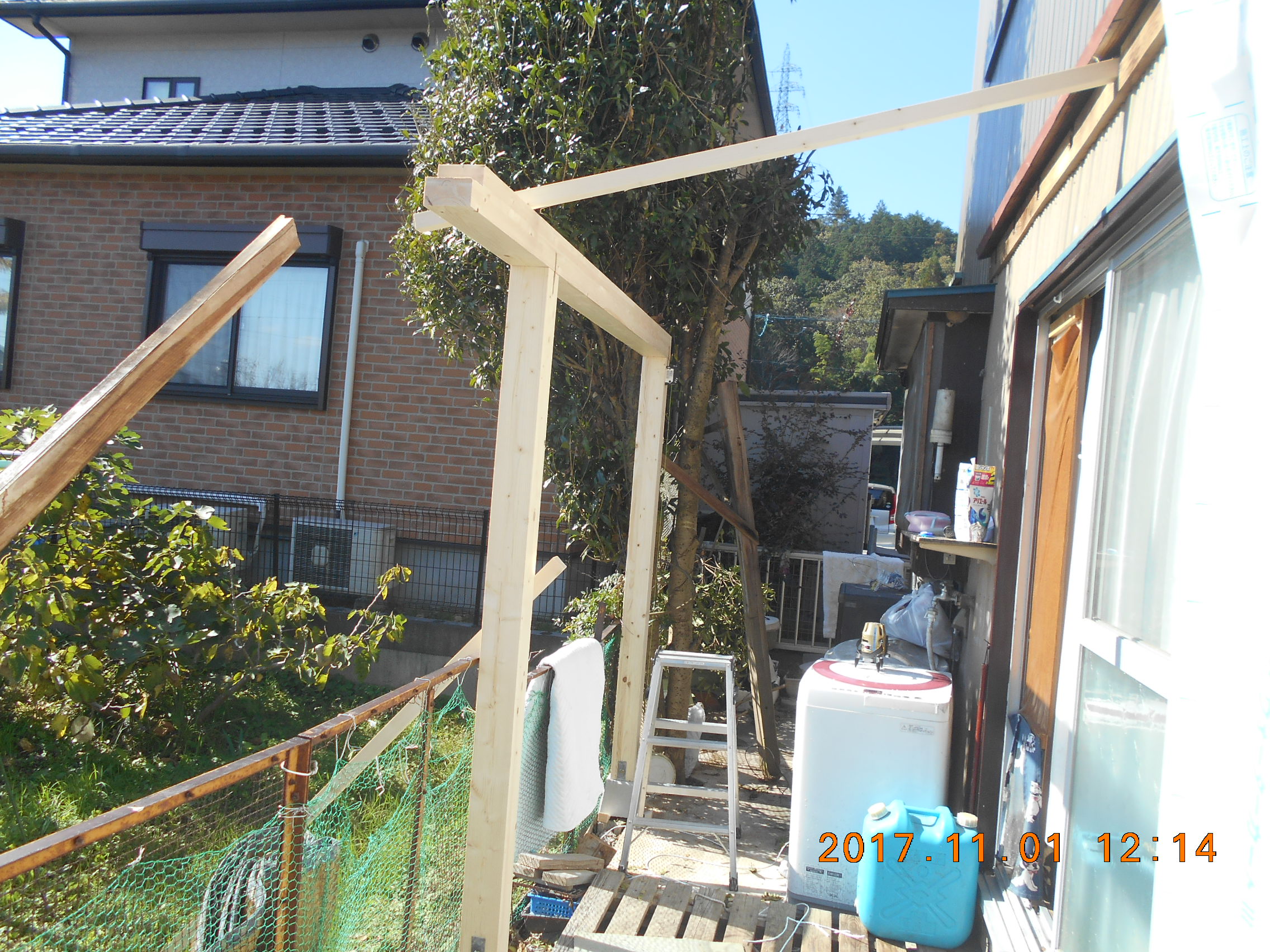 中村ワークス現在進行中施工写真