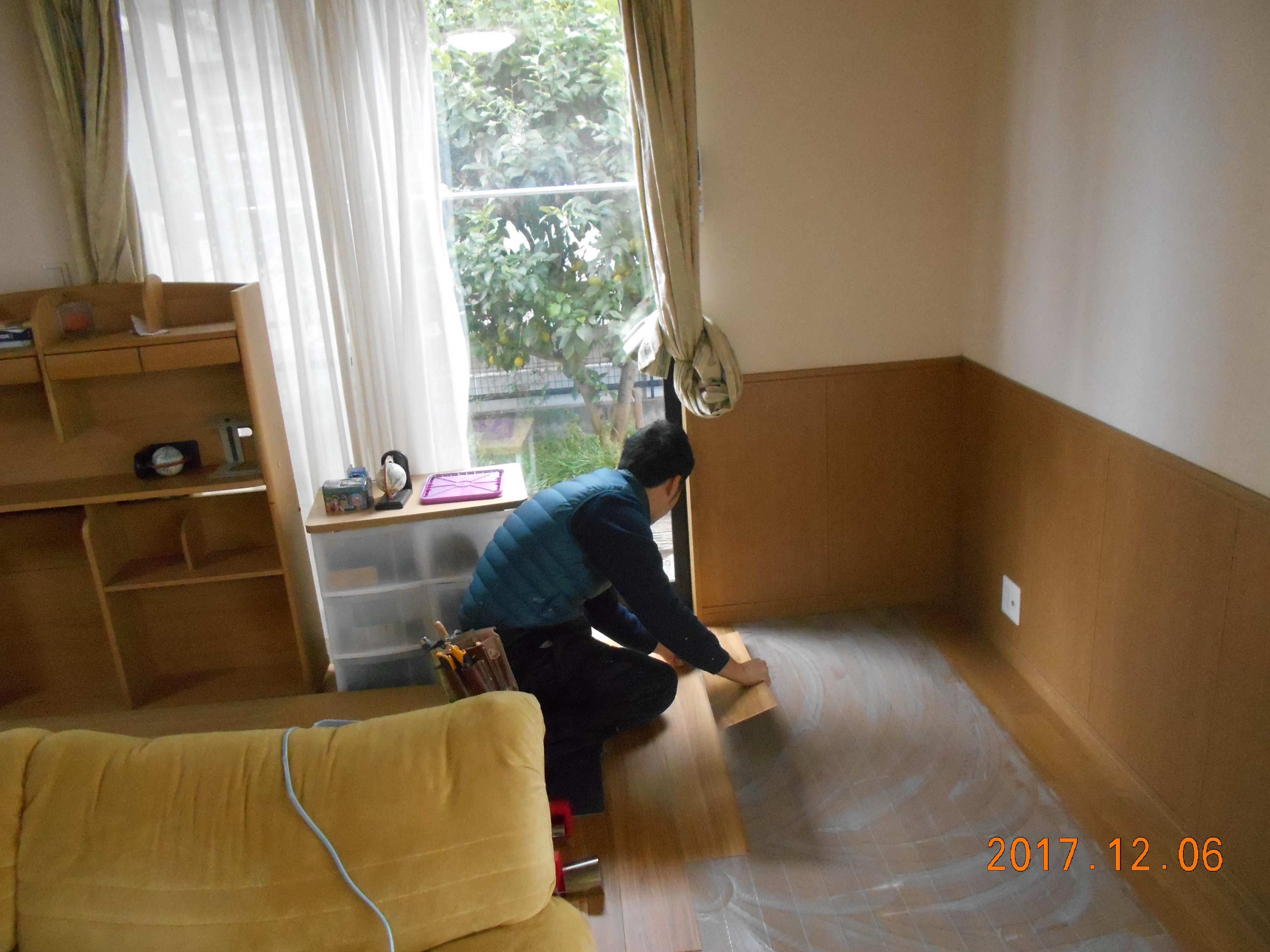 中村ワークス現在進行中施工写真
