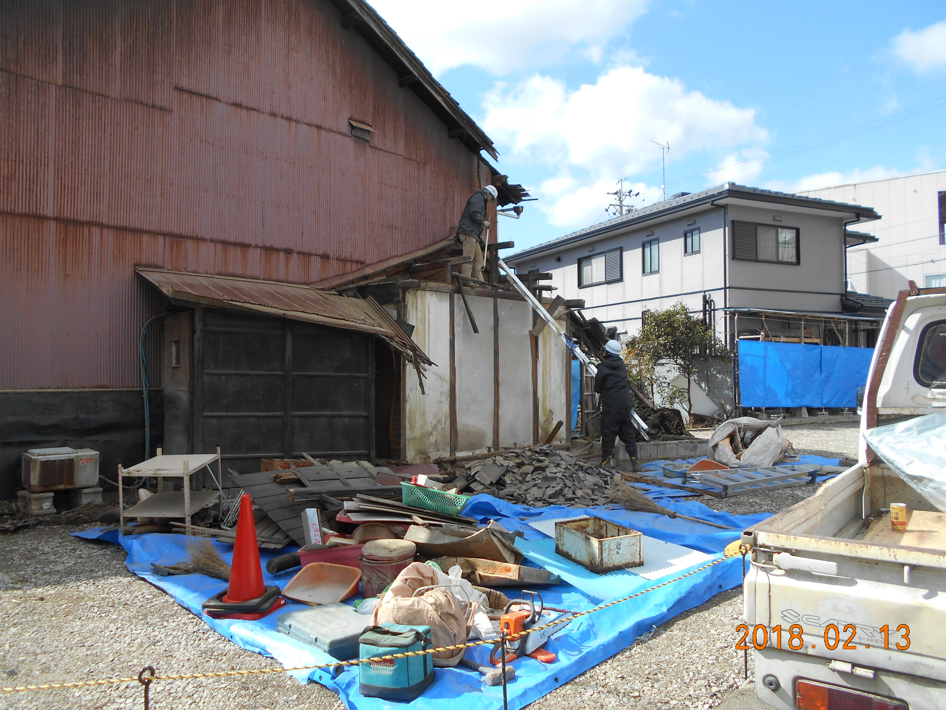 中村ワークス現在進行中施工写真
