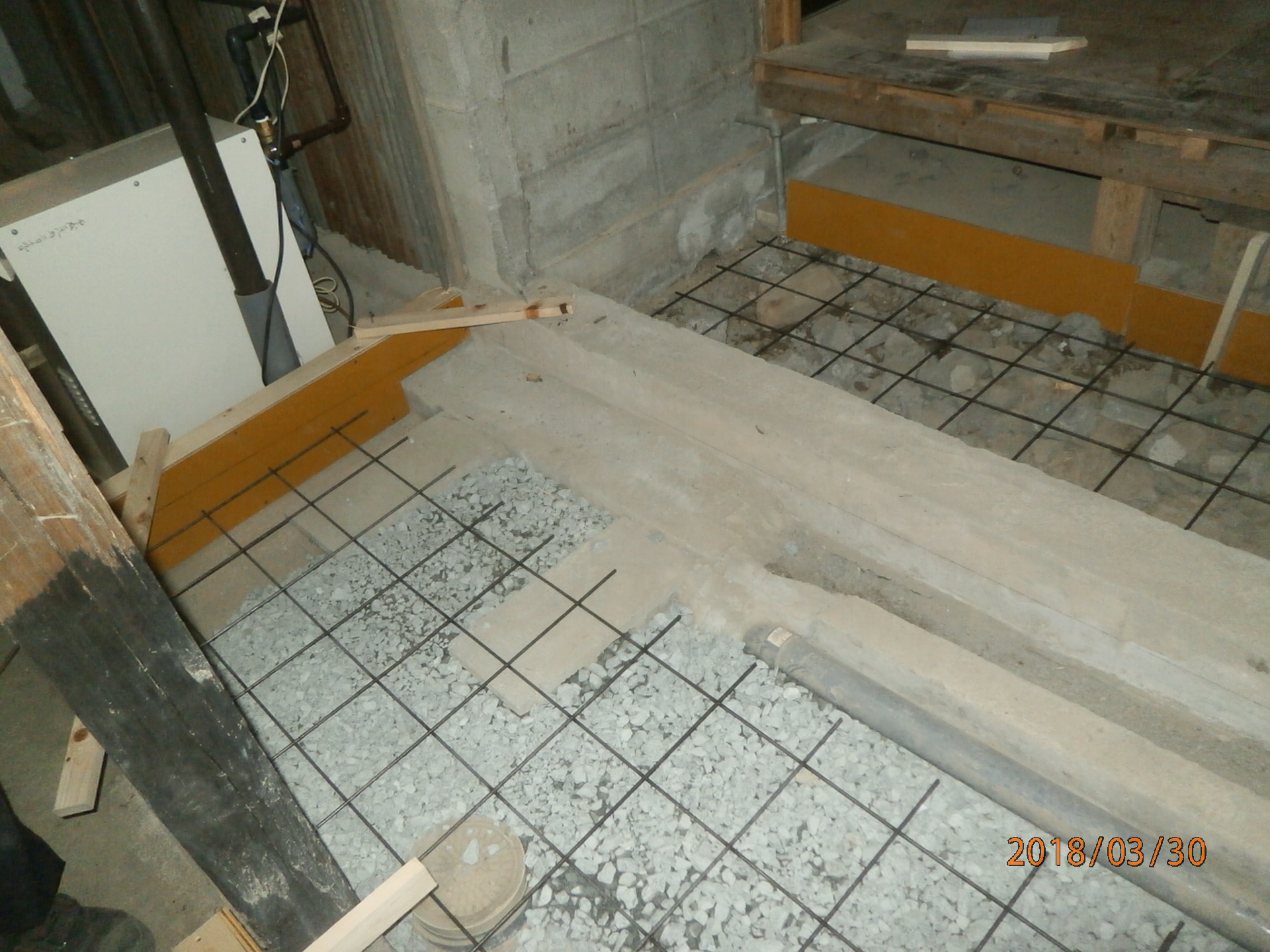 中村ワークス現在進行中施工写真