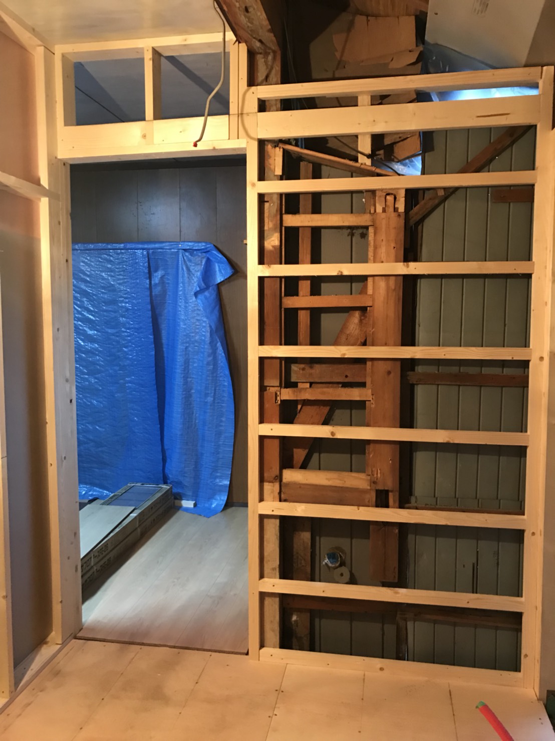 中村ワークス現在進行中施工写真